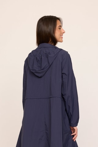 Parka met Capuchon Fapini - Marineblauw