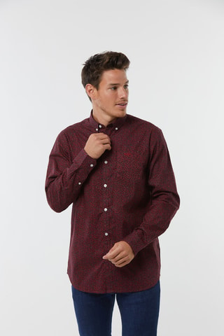 Chemise Doric - Bordeaux