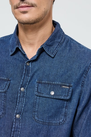Jeansoverhemd Darel - Blauw