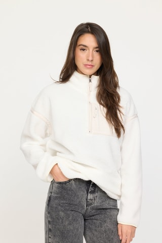 Sweater Famous - Ivoorkleurig