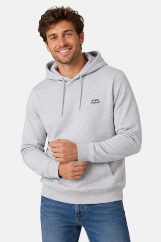 Sweat à capuche Odalo - Gris chiné