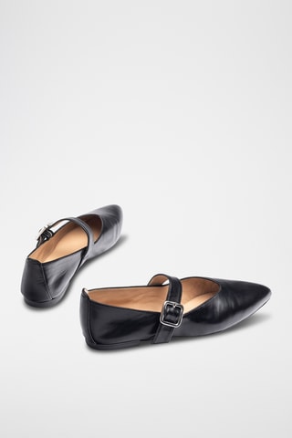 Bailarinas de piel - Negro