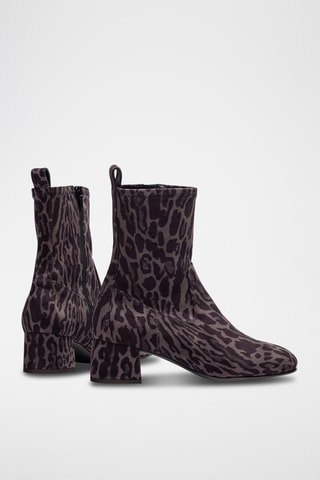 Botines - Gris oscuro y negro