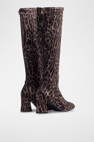 Botas - Beige y marrón