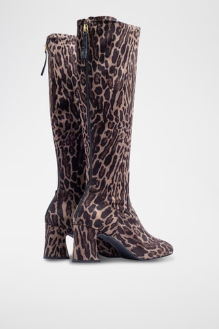 Botas - Beige y marrón