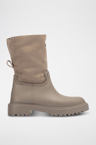 Botines forrados - Marrón claro