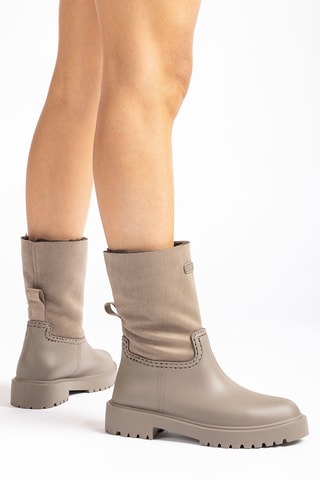 Botines forrados - Marrón claro