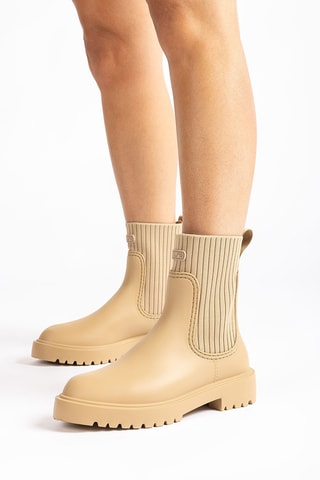 Botines Chelsea - Beige