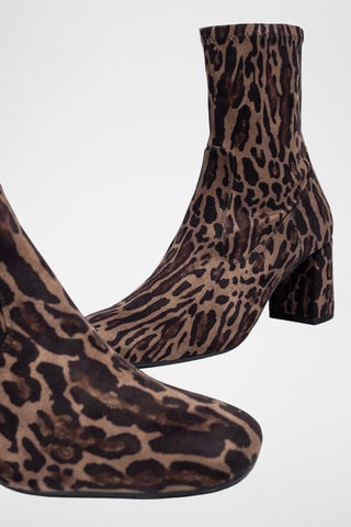 Botines - Beige y marrón