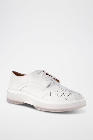 Derbys en cuir Myluse - Blanc