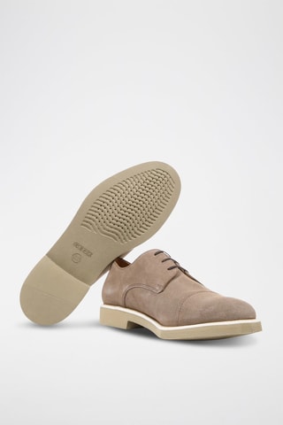 Derbys en nubuck Damocle - Taupe