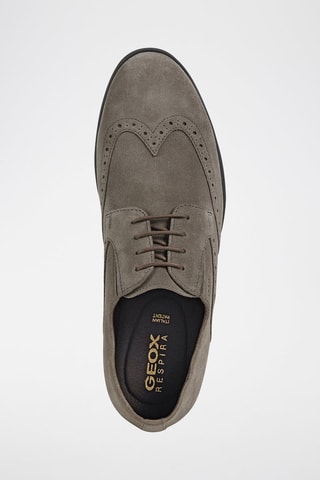 Derbys en nubuck - Taupe