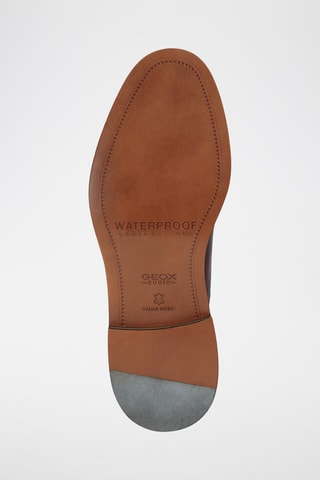 Derbys en cuir nappa Artenova - Marron
