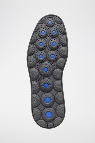 Derbys en cuir de veau nubuck Spherica - Gris