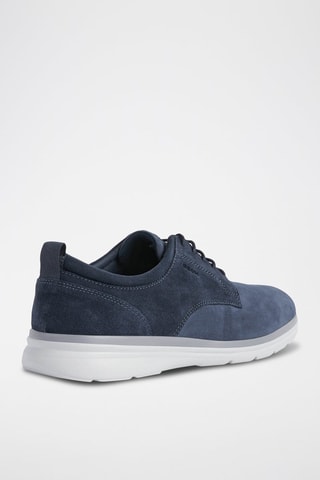 Derbys en nubuck Sirmione - Bleu marine