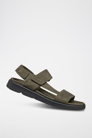 Sandales en nubuck Xand - Kaki