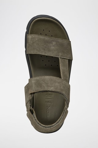 Sandales en nubuck Xand - Kaki