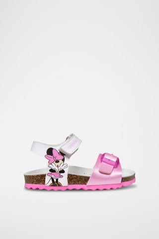 Sandales Minnie Disney Chalki - Blanc et rose