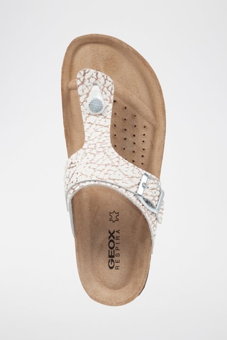 Sandales en cuir Brionia - Blanc