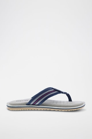 Sandales en cuir Artie - Bleu foncé