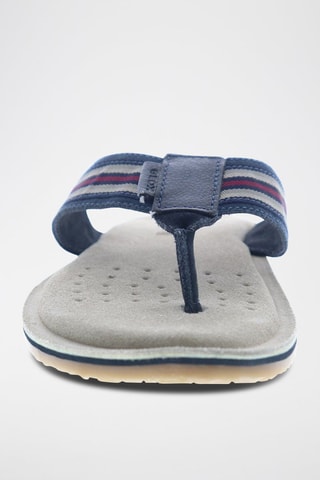 Sandales en cuir Artie - Bleu foncé