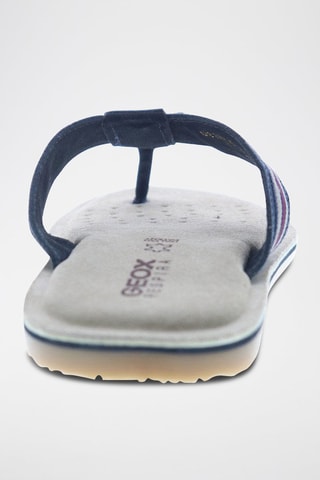 Sandales en cuir Artie - Bleu foncé