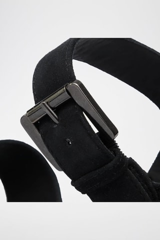 Sandales à talons en nubuck Galene - Noir