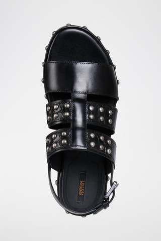 Sandales en cuir Kolleen - Noir