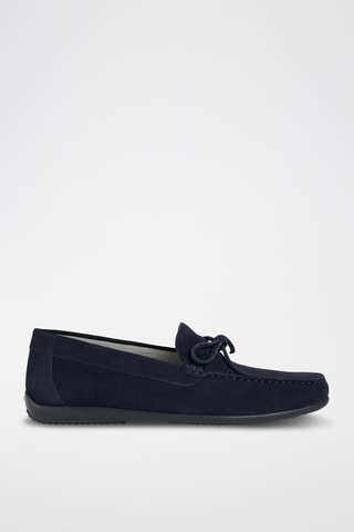 Mocassins en nubuck Ascanio - Bleu