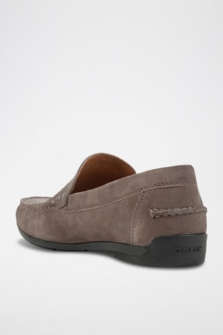 Mocassins en nubuck Siron - Gris clair