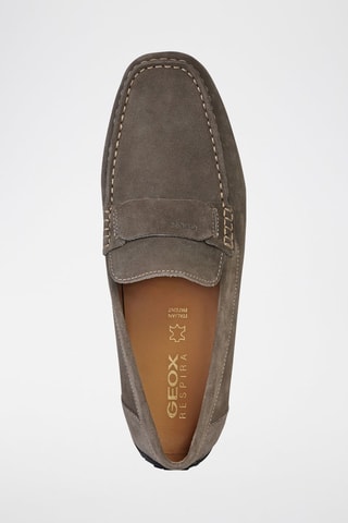 Mocassins en nubuck Moner - Gris