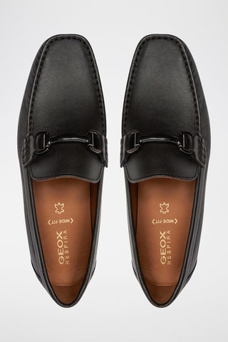 Mocassins en cuir Kosmopolis - Noir