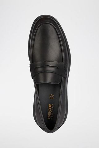 Mocassins en cuir Spherica - Noir