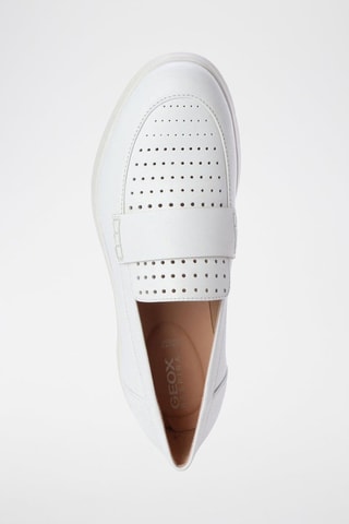 Mocassins en cuir Arjola - Blanc