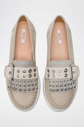Mocassins en nubuck Wimbley - Taupe