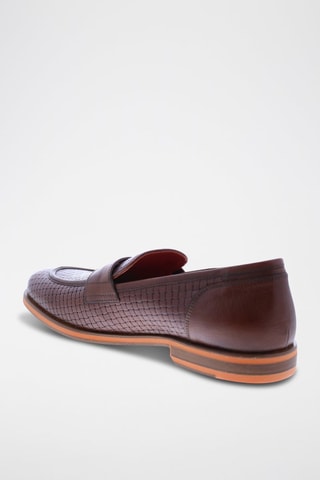 Mocassins en cuir Bayle - Marron