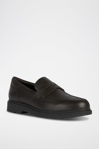 Mocassins en cuir Spherica - Noir