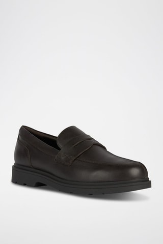 Mocassins en cuir Spherica - Noir