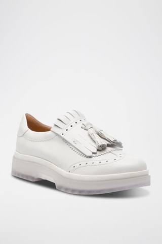 Mocassins en cuir Myluse - Blanc