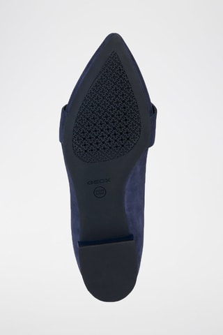 Mocassins en nubuck Charyssa - Bleu marine