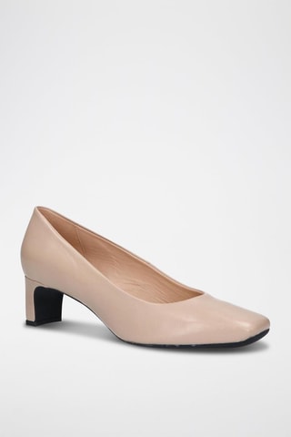 Escarpins en cuir - Beige