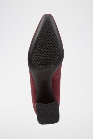 Escarpins en nubuck Giselda - Bordeaux