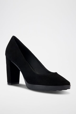 Escarpins en nubuck Walk pleasure - Noir