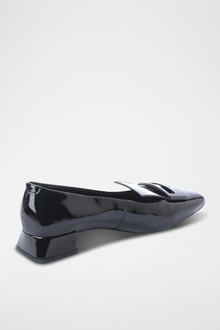 Ballerines en cuir verni Vivyanne - Noir