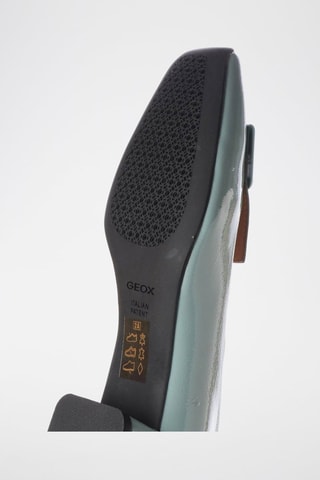 Ballerines en cuir verni Vivyanne - Vert d’eau