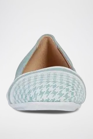 Ballerines en nubuck Annytah - Vert d’eau