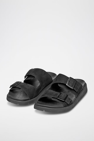 Mules en nubuck Xand - Noir