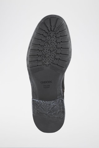 Boots en cuir de mouton nappa Aurelio - Noir