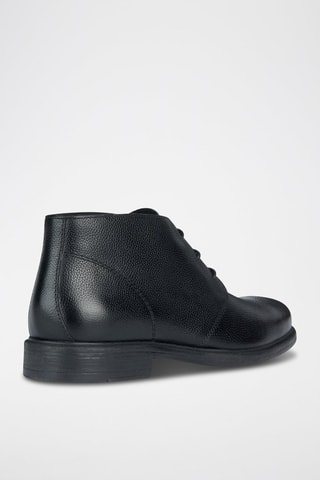 Boots en cuir Terence - Noir