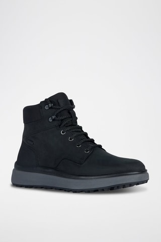 Boots en nubuck Granito - Noir